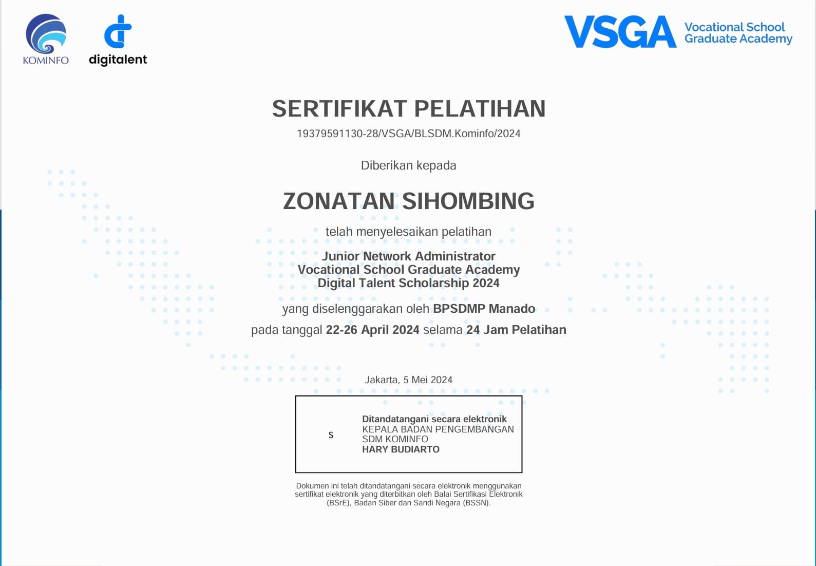 Junior Network Administrator